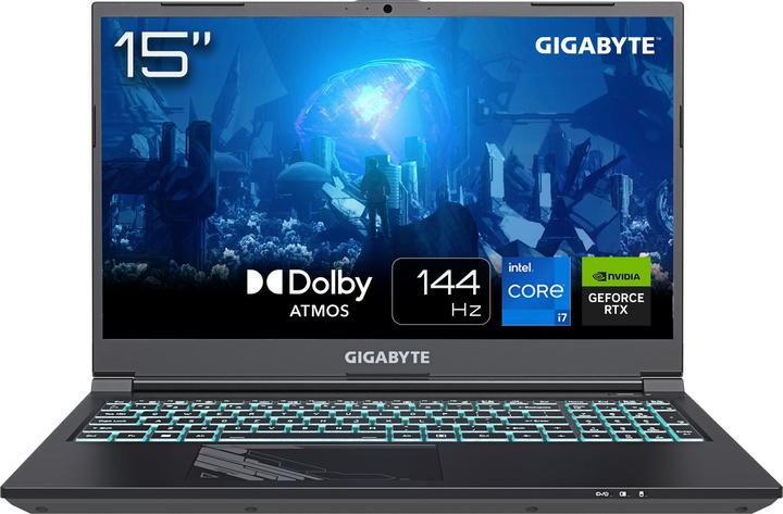 Immagine prodotto Gigabyte G5 (15.60", Intel Core i7-13620H, 16 GB, 1000 GB, DE)