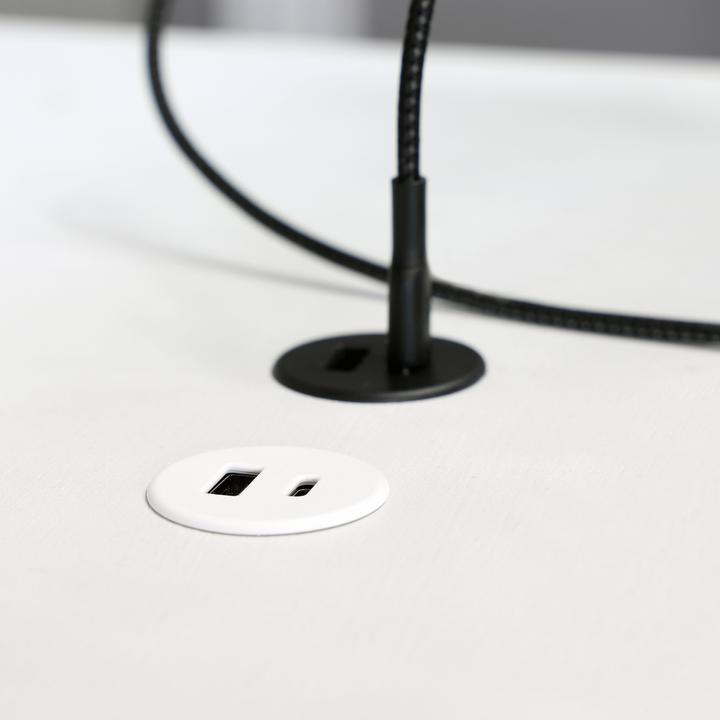 Productafbeelding Kondator Powerdot Micro - 1 USB-A &amp 1 USB-C oplader 5V 3A, Svart