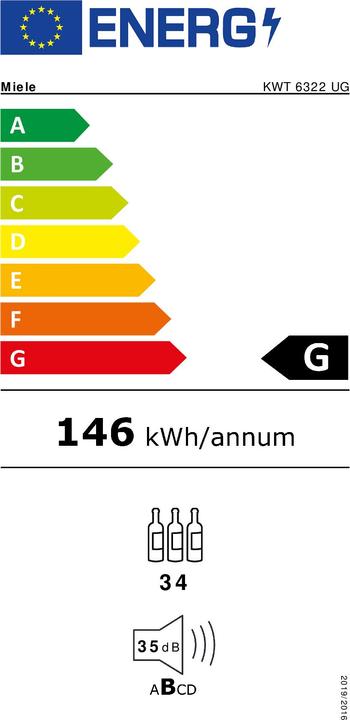 Energy Label Miele Kwt 6322 Ug Li