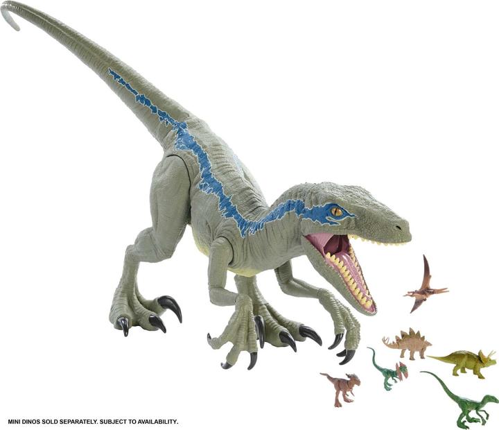 Actual product image Jurassic World Giant dinosaur Velociraptor