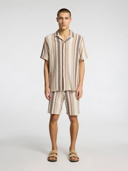 Immagine prodotto Selected Homme Camicia a maniche corte a righe (XXL)