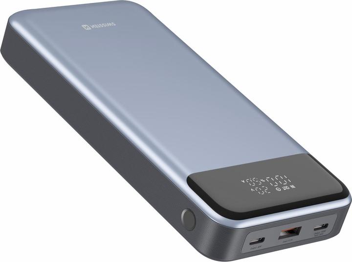 Image du produit Swissten POWER BANK 30000 mAh 133W POWER DELIVERY GREY (30000 mAh, 133 W)
