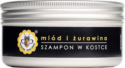 Produktbild Miodowa Mydlarnia Festes Shampoo mit Honig und Preiselbeeren 70g (Festes Shampoo)
