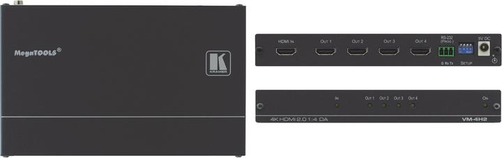 Actual product image VM-4H2 - Video/Audio Splitter - 4 x HDMI