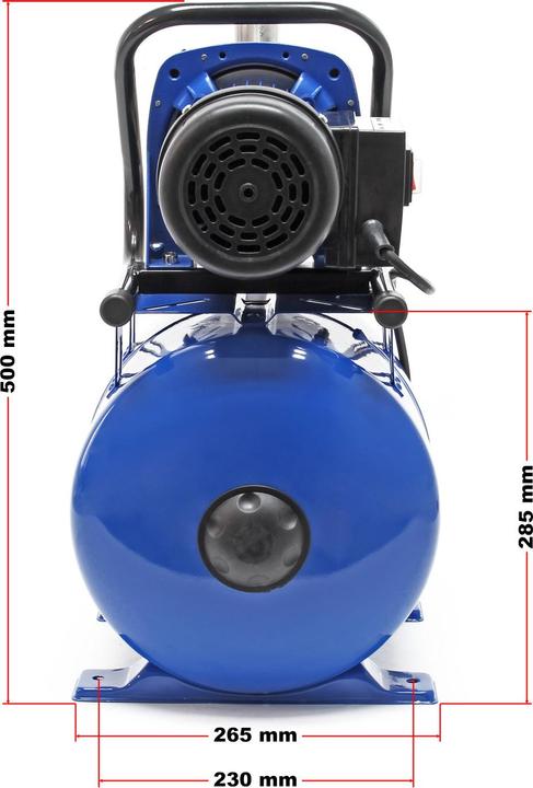 Produktbild Wiltec Hauswasserwerk 3400l/h 1200W 19l Membrankessel Druckschalter Gartenpumpe (Hauswasserpumpe)