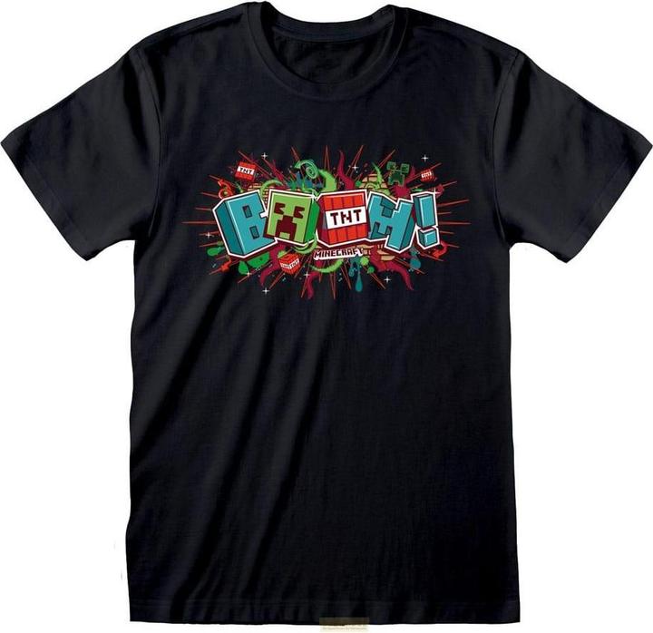Actual product image Heroes Inc Minecraft T-Shirt Boom Size L (L)
