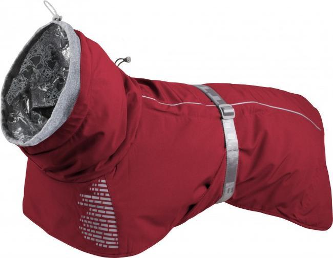 Produktbild Hurtta Wintermantel Extreme Warmer weinrot, 55 (M, Hundemantel)
