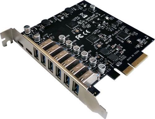 MicroConnect PCIe X4 ASM3142 10Gbps USB-C