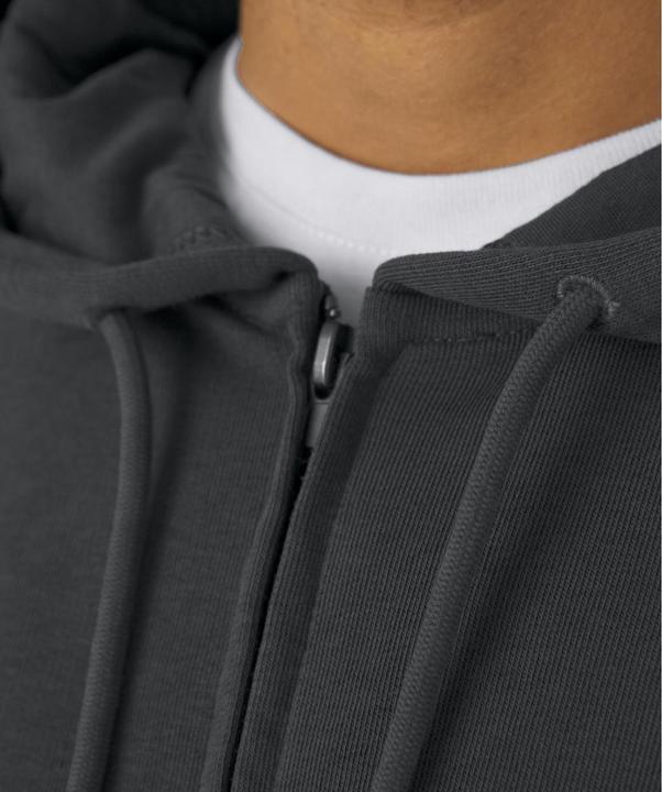 Immagine prodotto B&C Felpa con cappuccio biologica con cerniera (3XL)