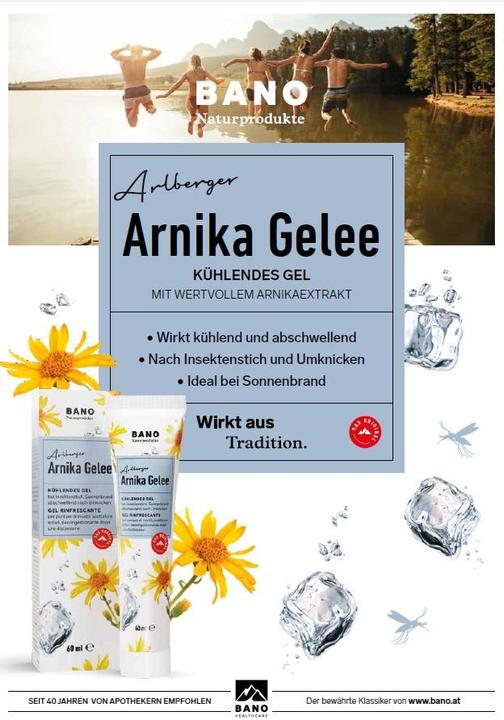 Produktbild Bano Arlberger Arnika Gelee Gel (Körpergel, 60 ml)