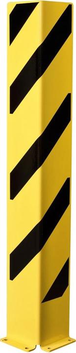 Image du produit Moravia BLACK BULL Protection anti-collision WINKEL 1200 Revêtement jaune avec bandes noires