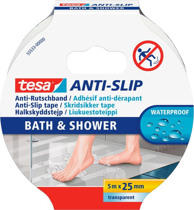 Produktbild tesa Anti Rutschband Bad & Dusche (25 mm)