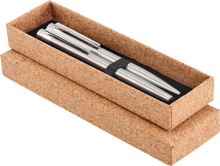 Produktbild MidOcean Stift Graz Set Recycelter Edelstahl Set (Matt Silber)