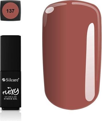 Image du produit Silcare Flexy Hybrid Gel hybride Lacque 137 4.5G (137, Vernis à ongles effet gel)