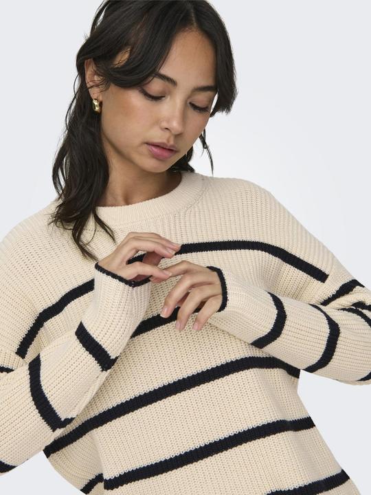 Actual product image Only Striped knit jumper (L)