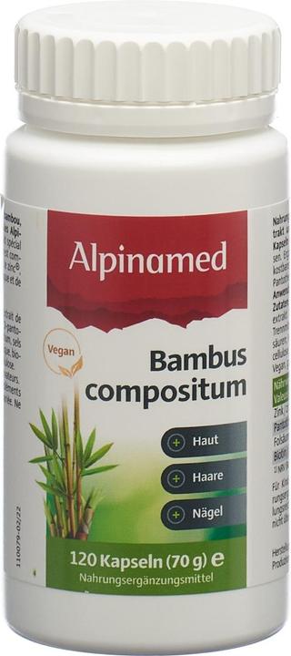 Produktbild Alpinamed Bambus Compositum (120 Stück, Kapseln, 112 g)