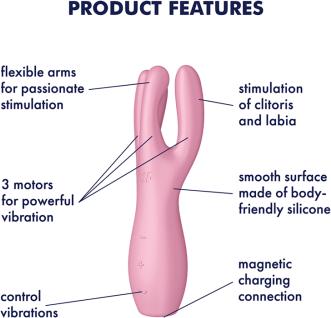 Image du produit Satisfyer Threesome 3 Lay-on Vibrator
