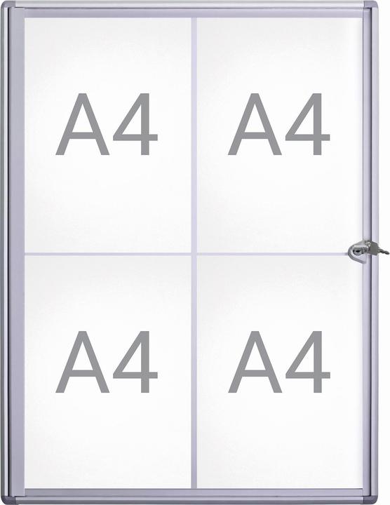 Actual product image Maul Showcase, outer depth 27 mm (Whiteboard, 65.5 x 49 cm)