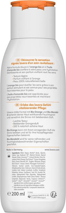 Produktbild Lavera Vitalisierende Bodylotion Bio Orange & Bio Mandelöl (Körpercreme, 200 ml)