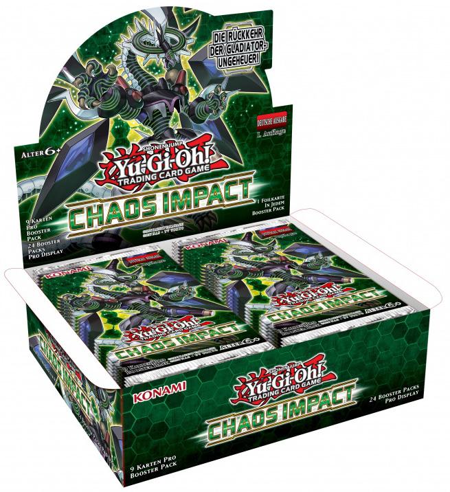 Produktbild Yu-Gi-Oh Chaos Impact Booster Display -! (Englisch, Booster Display)