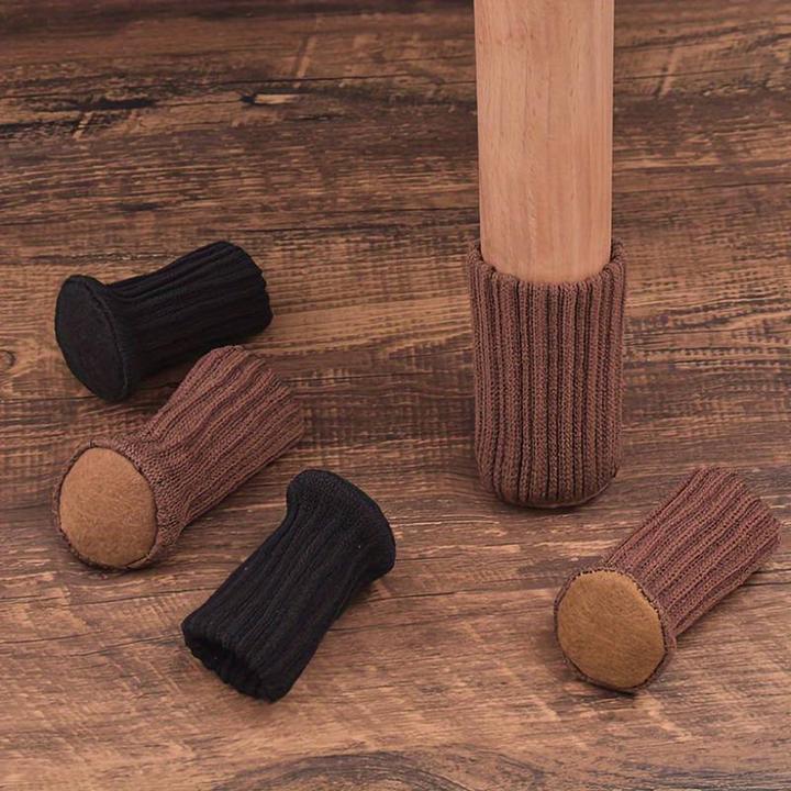 Immagine prodotto PhoneLook Calze decorative per gambe di sedie e tavoli Protezioni universali per polsini (4 pezzi)