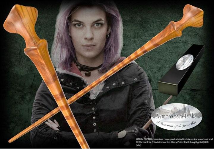 Actual product image Noble Collection Harry Potter Wand Nymphadora Tonks (Character Edition)