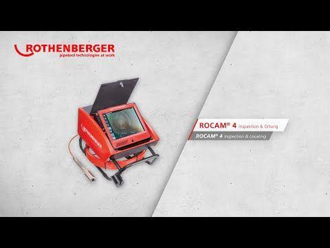 Actual product image Rothenberger Inspection camera ROCAMÂ® 4 PLUS Camera head-D.40mm Cable-L.30m Cable-D.7mm