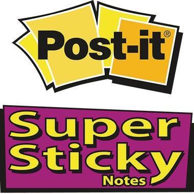Image du produit Post-it Super Sticky (76 x 76 mm)