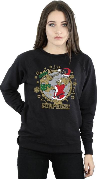 Produktbild Tom & Jerry Christmas Surprise Sweatshirt (L)