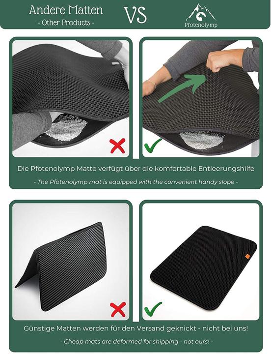 Image du produit Pfotenolymp Tapis de litière pour chat