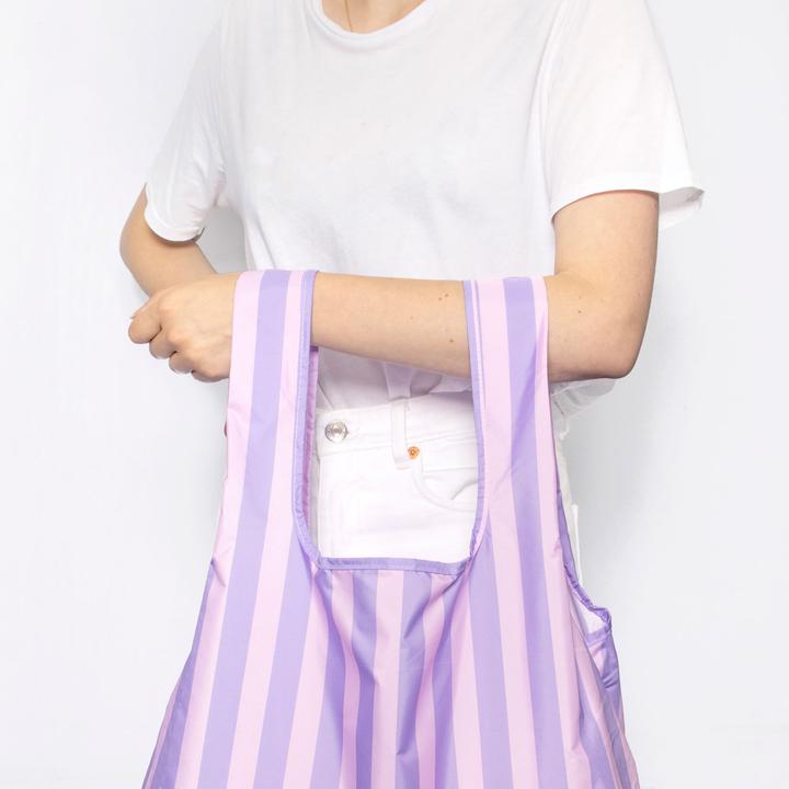 Actual product image Kind Bag Medium Bag Purplestripes
