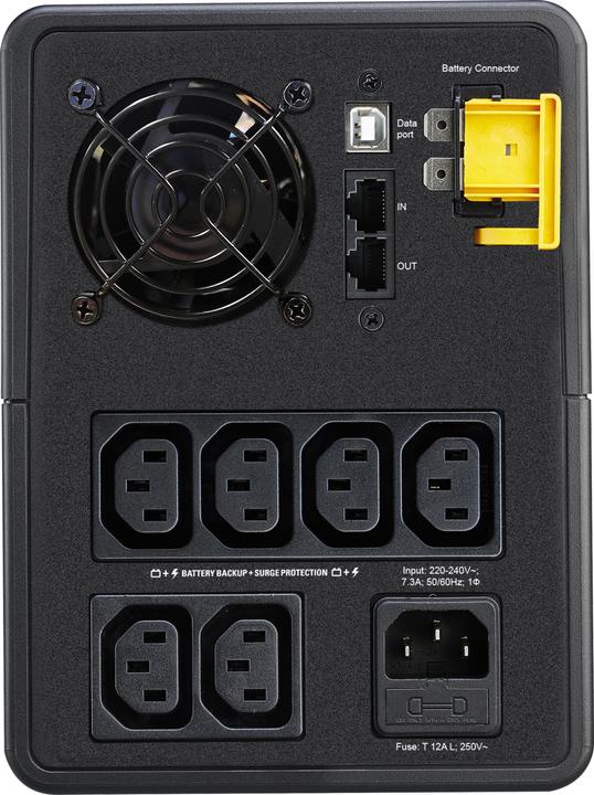 Actual product image APC BX1600MI (1600 VA, 900 W, Line-interactive UPS)