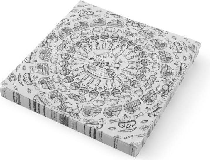 Actual product image Hendi Wrapping paper grease resistant chequered pattern (500 Piece)