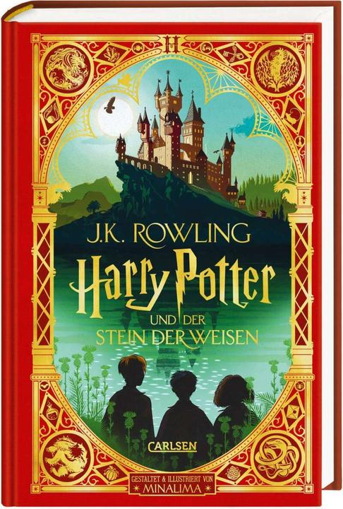 Immagine prodotto Harry Potter und der Stein der Weisen: MinaLima-Ausgabe (Harry Potter 1) (Tedesco, MinaLima, J.K. Rowling, Klaus Fritz, 2021)