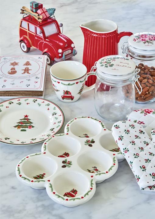 Produktbild Greengate Scarlett Tischdecke white 150 x 150 cm (150 x 150 cm)