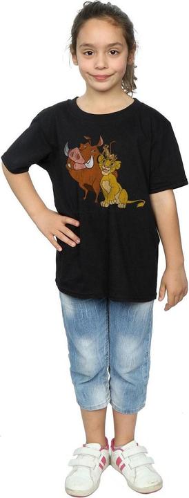 Produktbild Disney The Lion King Classic Simba Timon And Pumbaa TShirt Mädchen (140, 146)