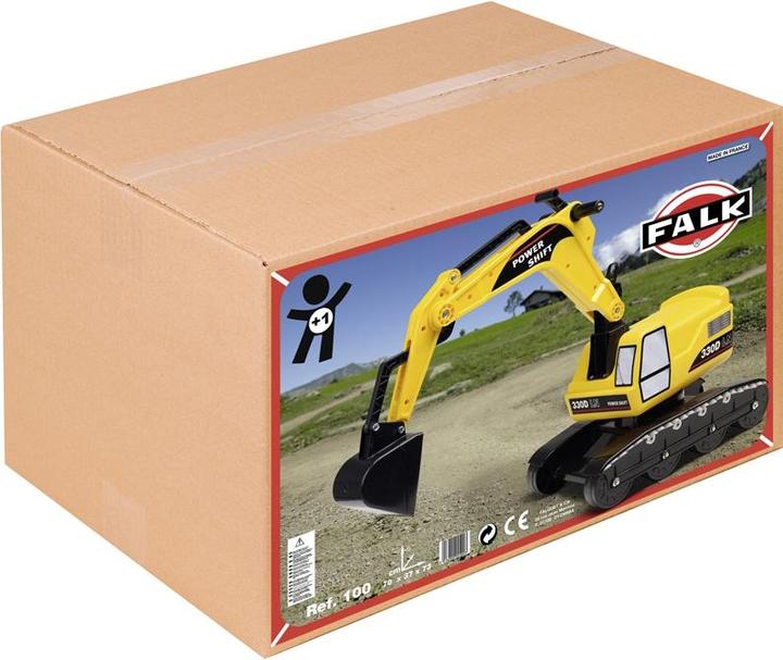 Actual product image Falk Toys Excavator seat excavator