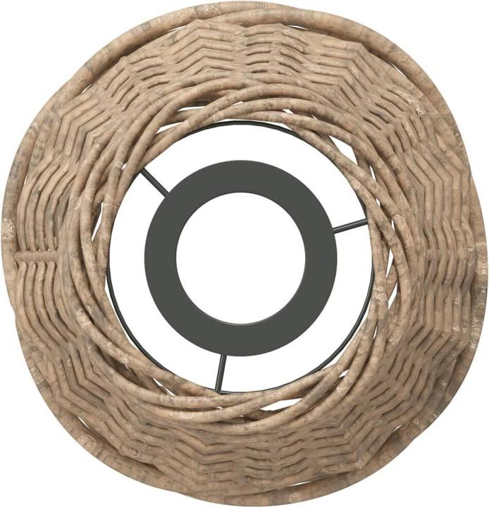 Produktbild VidaXL Lampenschirm Braun Ø15x12 cm Korbweide, Farbe: Braun