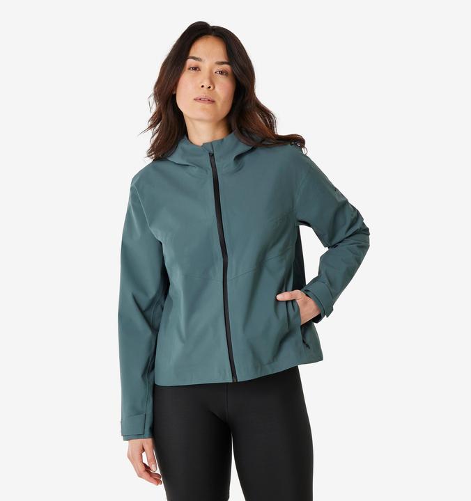 Quechua Wanderjacke Damen - MH100 grün