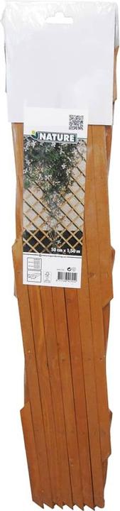 Actual product image Diverse Hardware Nature Garten-Rankgitter 50x150 cm Holz Natur (150 cm, 50 cm)