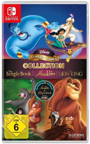 Actual product image Nighthawk Interactive Disney Classic Collection #2 SWITCH NEW Aladdin, Lion King, Jungle Book (Switch, DE)