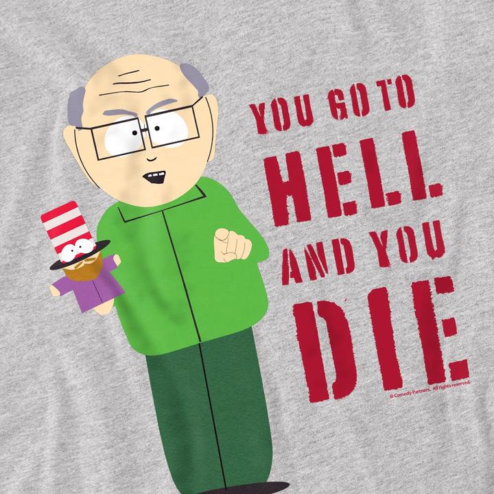 Actual product image Ubisoft Mens Hell Mr Garrison T-Shirt (4XL)