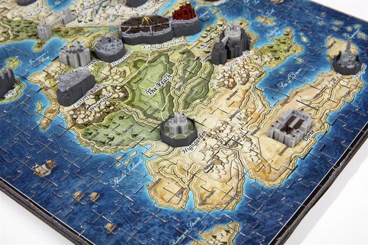 Actual product image 4D Puzzle Creanorm Puzzle 4D MINI GOT WESTEROS (150 pieces)