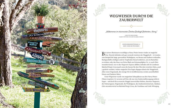 Actual product image Panini Harry Potter Kräuterkunde - Terrarien, DIY-Projekte, Garten (German, Jim Charlier, Jody Revenson., 2023)