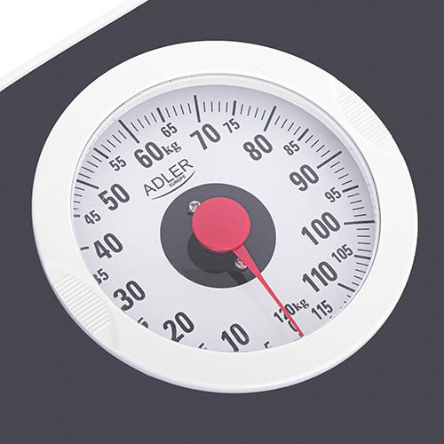 Actual product image Adler Scales Mechanical Bathroom Scale AD 8178 Maximum weight (capacity) 120 kg, Accuracy 1000 g, Bl (120 kg)