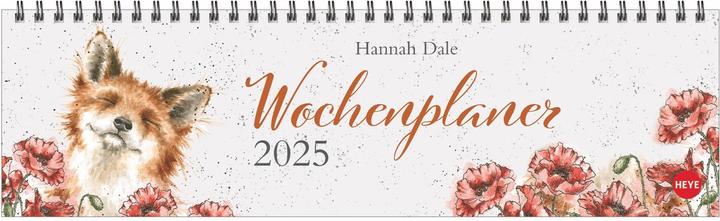 Produktbild Hannah Dale : Wochenquerplaner 2025 (32.5 x 9.3 cm, Harter Einband, Deutsch)