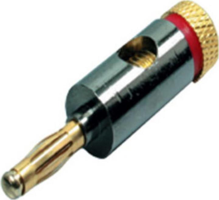 Immagine prodotto OEM Spina a banana metallo 4mm, rosso