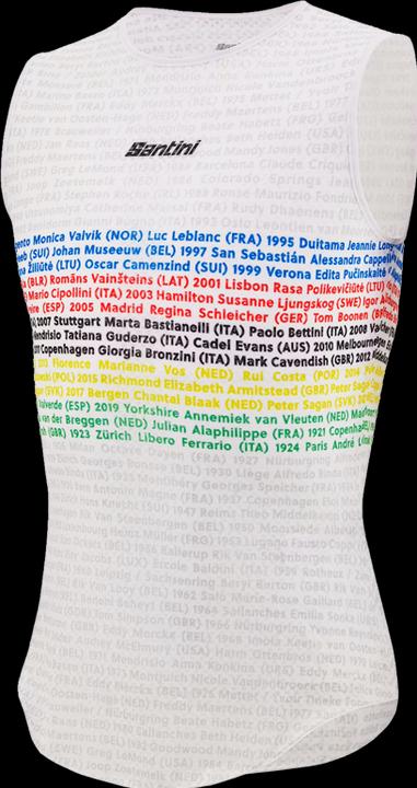 Produktbild Santini Thermoshirt ärmellos UCI Rainbow World Champion (XS)