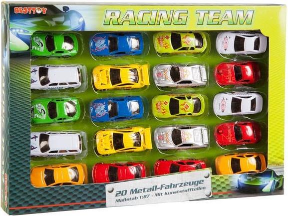 Produktbild Besttoy - Racing Team Fahrzeuge - 20er Set