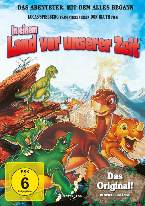 In a land before our time (DVD, 1988, Dutch, English, German, French)
